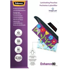 obrázek produktu FELLOWES laminovací fólie/ formát A3/ 80 mic ImageLast/ velikost 303x426 mm/ lesklé/ 100 pack