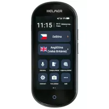 obrázek produktu HELMER OTR 212 inteligentní hlasový překladač z/do češtiny, angličtiny, ukrajinštiny a více než 100 dalších jazyků/ 4G