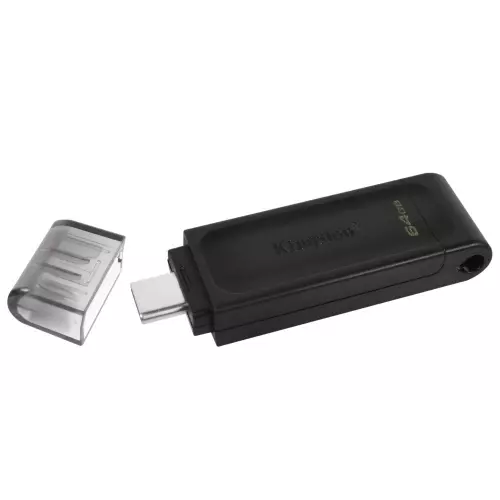 obrázek produktu KINGSTON DataTraveler 70 64GB / USB 3.0 Type C / černá