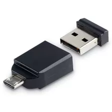 obrázek produktu VERBATIM Flash disk Store \'n\' Stay NANO/ 16GB/ USB 2.0 + OTG adaptér/ černá