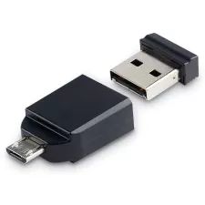 obrázek produktu VERBATIM Flash disk Store 'n' Stay NANO/ 32GB/ USB 2.0 + OTG adaptér/ černá