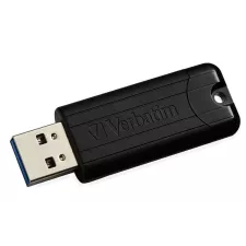 obrázek produktu VERBATIM Flash disk Store 'n' Go PinStripe/ 128GB/ USB 3.0/ černá