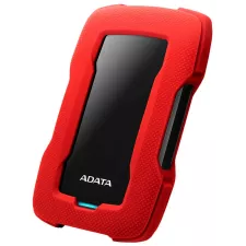 obrázek produktu ADATA Durable Lite HD330 1TB HDD / externí / 2,5" / USB 3.1 / červená