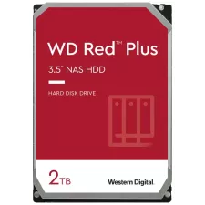 obrázek produktu WD RED PLUS 2TB / WD20EFPX / SATA 6Gb/s /  Interní 3,5\"/ 64MB