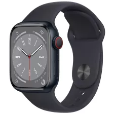 obrázek produktu Apple Watch Series 8 GPS + Cellular 41mm Midnight Aluminium Case with Midnight Sport Band - Regular