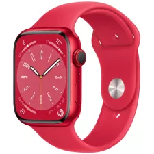 obrázek produktu Apple Watch Series 8 GPS + Cellular 45mm (PRODUCT)RED Aluminium Case with (PRODUCT)RED Sport Band - Regular