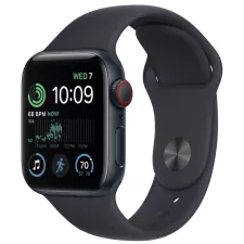 obrázek produktu Apple Watch SE GPS + Cellular 40mm Midnight Aluminium Case with Midnight Sport Band - Regular