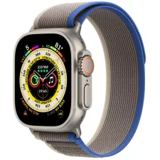 obrázek produktu Apple Watch Ultra GPS + Cellular, 49mm Titanium Case with Blue/Gray Trail Loop - S/M