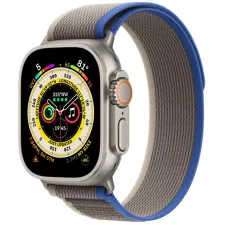 obrázek produktu Apple Watch Ultra GPS + Cellular, 49mm Titanium Case with Blue/Gray Trail Loop - M/L