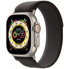obrázek produktu Apple Watch Ultra GPS + Cellular, 49mm Titanium Case with Black/Gray Trail Loop - S/M