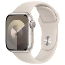 obrázek produktu Apple Watch Series 9 41mm Hvězdně bílý hliník s hvězdně bílým sportovním řemínkem S/M