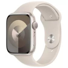 obrázek produktu Apple Watch Series 9 41mm Hvězdně bílý hliník s hvězdně bílým sportovním řemínkem M/L