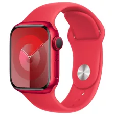 obrázek produktu Apple Watch Series 9 41mm (PRODUCT)RED hliník s (PRODUCT)RED sportovním řemínkem S/M