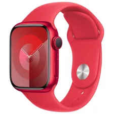 obrázek produktu Apple Watch Series 9 41mm (PRODUCT)RED hliník s (PRODUCT)RED sportovním řemínkem M/L