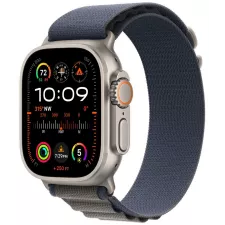 obrázek produktu Apple Watch Ultra 2 GPS + Cellular 49mm titanové pouzdro s modrým alpským tahem L