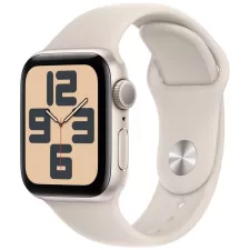 obrázek produktu Apple Watch SE GPS 40mm Starlight Aluminium Case with Starlight Sport Band - M/L