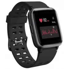obrázek produktu UMAX chytré hodinky U-Band P2 Black/ 1,3\" IPS/ Bluetooth 4.2/ nRF52840/ ATM5/ iOS 8.0 +/ Android 4.3 +/ app Veryfit PRO