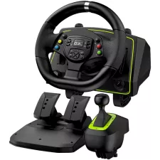 obrázek produktu GENIUS GX Gaming volant SpeedMaster X2/ drátový/ USB/ 1080° rotační a vibrační/ pedály/ řadící páka/ pro PC,XboX,N i PS