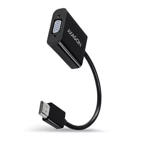 obrázek produktu AXAGON adaptér z HDMI na VGA / RVH-VGAN / FullHD / audio jack / micro USB / 0,2m