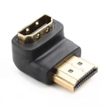 obrázek produktu NEDIS adaptér HDMI úhlový 90°/ HDMI konektor - HDMI zásuvka/ černý/ box