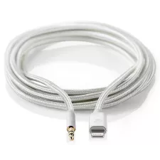 obrázek produktu NEDIS PROFIGOLD Apple Lightning 8pin kabel s adaptérem/ Apple Lightning zástrčka – 3,5 mm jack zástrčka/ nylon/ BOX/ 1m