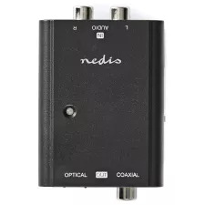 obrázek produktu Digitální Audio Převodník | 1cestný | Vstupní konektor: 2x RCA Zásuvka | Výstupní konektor: 1x S / PDIF (RCA) Zásuvka / 1x TosLink