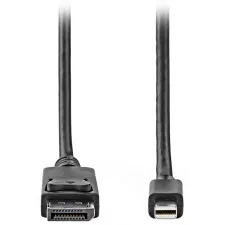 obrázek produktu NEDIS Mini DisplayPort kabel/ Mini DisplayPort Zástrčka - DisplayPort Zástrčka/ černý/ 2 m
