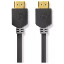 obrázek produktu NEDIS High Speed HDMI 2.0 kabel s ethernetem/ 4K@60Hz/ zlacené konektory HDMI-HDMI/ antracit/ box/ 10m