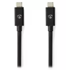 obrázek produktu USB kabel | USB 4.0 Gen 2x2 | USB-C™ Zástrčka | USB-C™ Zástrčka | 240 W | 8K@60Hz | 20 Gbps | Poniklované | 2.00 m | Kulatý | PVC 