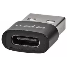 obrázek produktu NEDIS adaptér USB/ konektory USB 2.0 A – USB-C zásuvka/ černý/ blistr