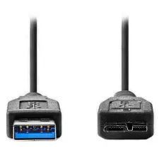 obrázek produktu NEDIS kabel USB 3.0/ zástrčka USB-A - zástrčka USB-Micro B/ černý/ bulk/ 50cm
