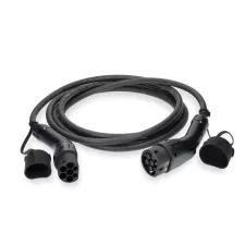obrázek produktu NEDIS kabel elektrického vozidla/ kabel typ 2/ 32 A/ 22000 W/ 3-fázový/ černý/ box/ 5 m