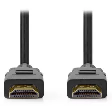 obrázek produktu NEDIS Ultra High Speed HDMI 2.1 kabel/ 8K@60Hz/ zlacené konektory HDMI-HDMI/ černý/ bulk/ 5m
