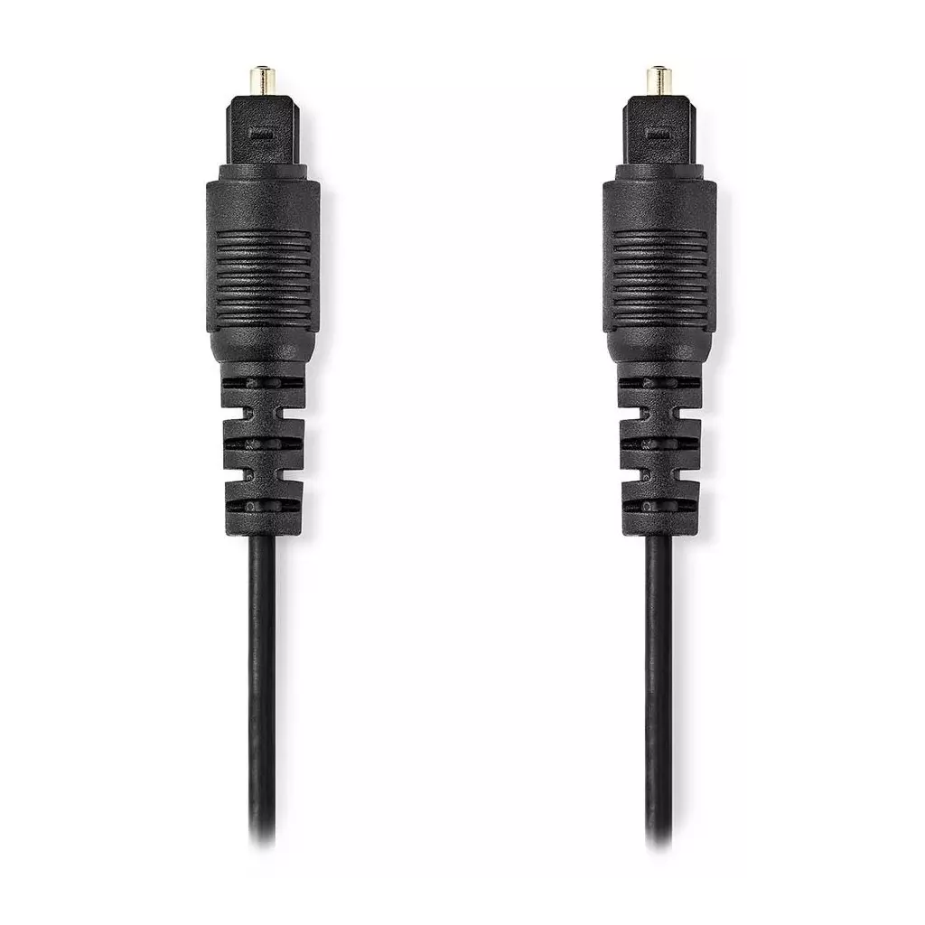 Obrázek produktu NEDIS optický audio kabel/ TosLink zástrčka - TosLink zástrčka/ černý/ bulk/ 10m