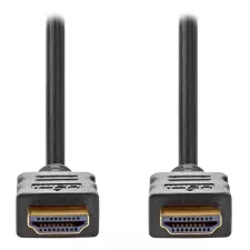 obrázek produktu NEDIS High Speed HDMI 2.0 kabel s ethernetem/ 4K@60Hz/ zlacené konektory HDMI-HDMI/ černý/ bulk/ 3m