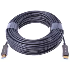 obrázek produktu PremiumCord HDMI optický fiber High Speed + Ethernet kabel/ 4K@60Hz/ M/M/ zlacené konektory/ 10m/ černá