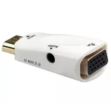 obrázek produktu PremiumCord konvertor HDMI na VGA + audio/ bílý