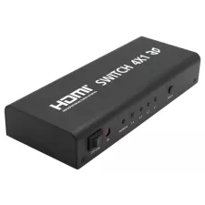 obrázek produktu PremiumCord HDMI switch 4:1 / dálkové ovladání / s napájecím adaptérem