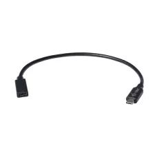 obrázek produktu i-tec prodlužovací kabel USB 3.1 (Type-C)/ přenos obrazu až 4K / 60 Hz/ černý/ 30cm