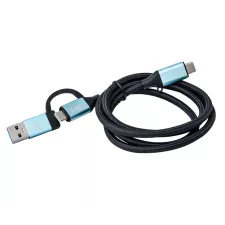 obrázek produktu i-tec propojovací kabel USB 3.1 (Type-C) na USB 3.1 (Type-C) s USB 3.0 adaptérem, 1m