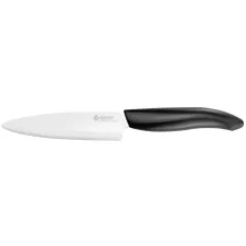 obrázek produktu KYOCERA keramický nůž na ovoce a zeleninu s bílou čepelí 11 cm, černá rukojeť