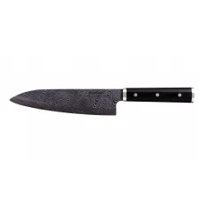 obrázek produktu KYOCERA keramický nůž profesionální, černá dřevěná rukojeť, 18 cm dlouhá černá čepel