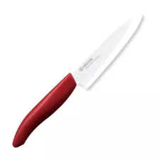 obrázek produktu KYOCERA keramický nůž s bílou čepelí, 13 cm dlouhá čepel, červená plastová rukojeť