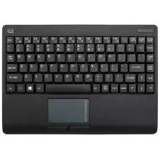 obrázek produktu Adesso WKB-4110UB/ bezdrátová klávesnice 2,4GHz/ mini/ touchpad/ USB/ černá/ US layout