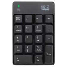 obrázek produktu Adesso WKB-6010UB/ bezdrátová numerická klávesnice 2,4GHz/ odolná proti polití tekutinou/ USB/ černá