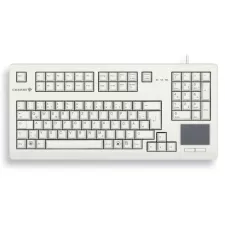 obrázek produktu CHERRY klávesnice G80-11900 / touchpad / drátová / USB 2.0 / bílá / EU layout