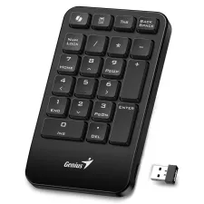 obrázek produktu GENIUS NumPad 1000/ numerická/ bezdrátová 2,4GHz/ Copilot/ mini receiver/ USB/ černá