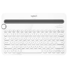 obrázek produktu Logitech klávesnice K480/ Bezdrátová/ Bluetooth/ US (americká)/ bílá