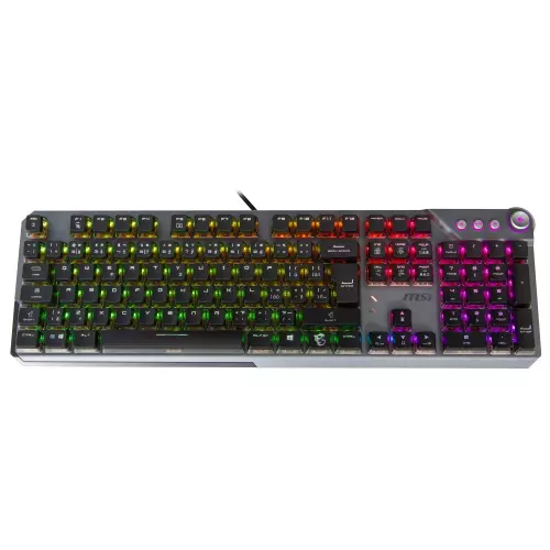 obrázek produktu MSI herní klávesnice VIGOR GK71 Sonic Red/ drátová/ mechanická/ RGB podsvícení/ USB/ CZ+SK layout