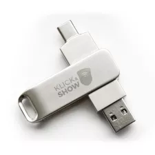 obrázek produktu Kindermann KLICK & SHOW USB A/C Drive / Dual USB A/C Drive with pre-installed PC-Client